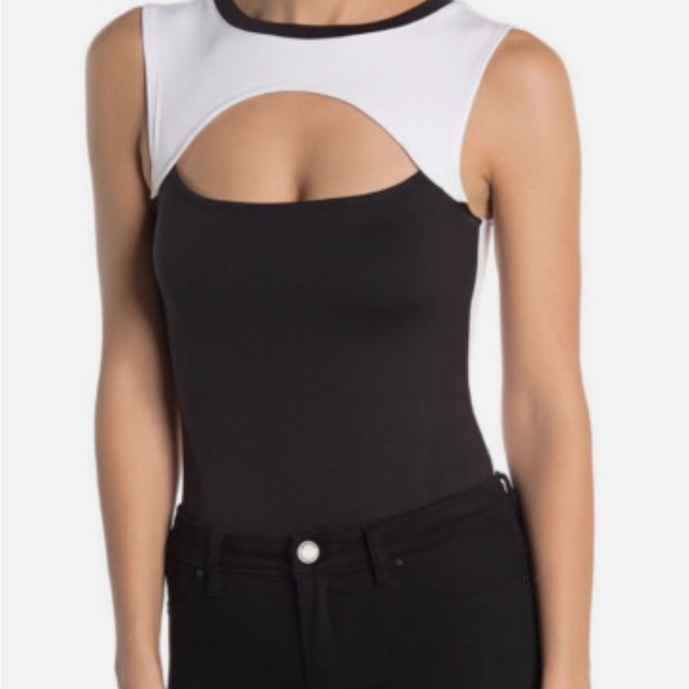 Good American Peek a Boo Bodysuit